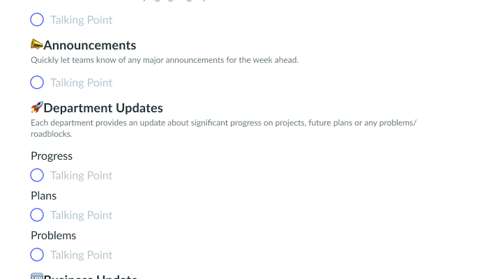 Performance team meeting summary 14 June 2022 Performance team meeting summary 14 June 2022