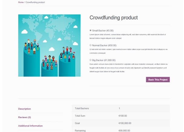 5 Must See Crowdfunding WooCommerce Plugins 6 5 Must See Crowdfunding WooCommerce Plugins