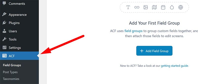 How to create a custom field in WordPress? 18 add-custom-field-via-acf