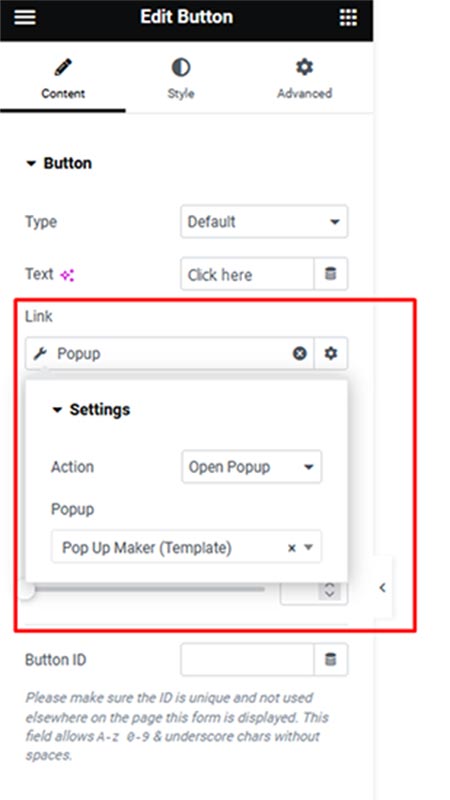 How to create a pop-up form in WordPress? (2023) 106 pop-up-option-in-dynamic-content