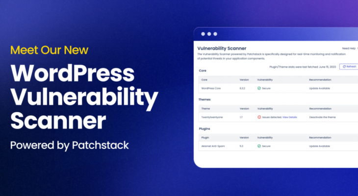 Introducing WordPress Vulnerability Scanner by Patchstack