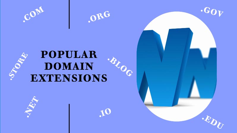 How to Use a Domain Name Generator to Find Your Perfect Website Name? 13 Popular-Domain-Extensions