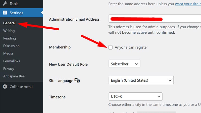 How to Stop Spam Comments on WordPress Posts? 16 stop-comments-anyone-can-register