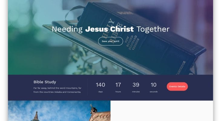 36 Best Church Website Templates 2024